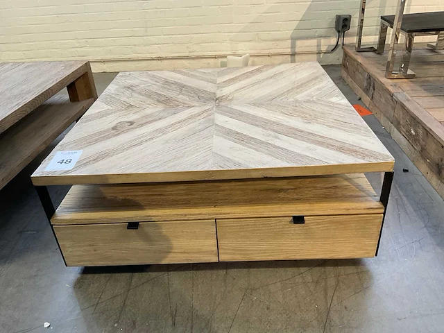 Rivièra maison milan coffee salontafel - afbeelding 2 van  7