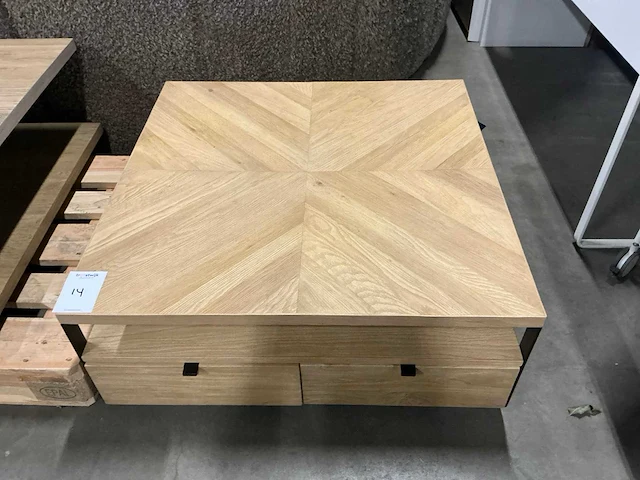 Rivièra maison milan parquet salontafel - afbeelding 3 van  5