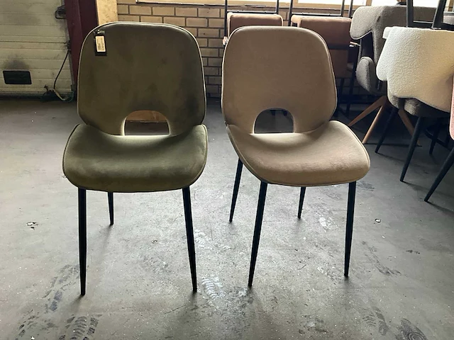 Riviera maison mr beekman eetkamerstoel (2x) - afbeelding 1 van  9