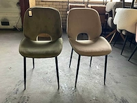 Riviera maison mr beekman eetkamerstoel (2x) - afbeelding 1 van  9