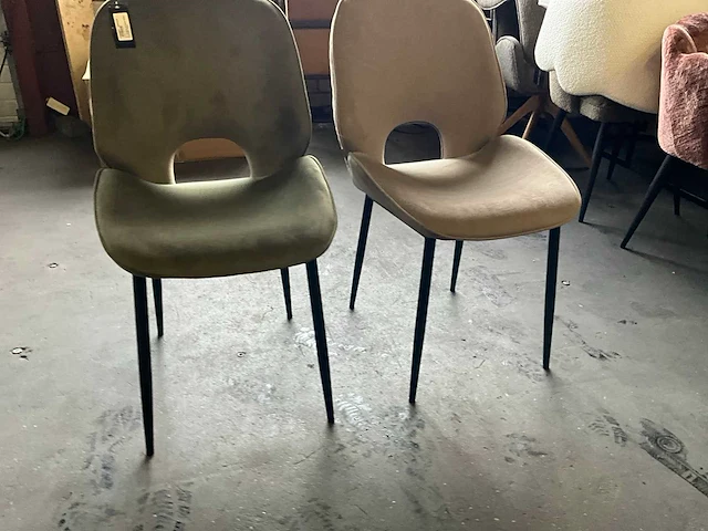 Riviera maison mr beekman eetkamerstoel (2x) - afbeelding 2 van  9