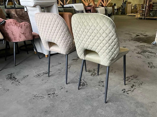 Riviera maison mr beekman eetkamerstoel (2x) - afbeelding 8 van  9