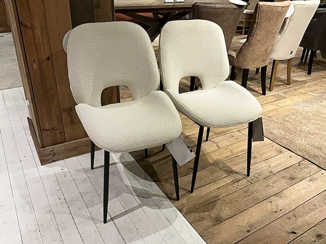 Rivièra maison mr. beekman eetkamerstoel (2x) - afbeelding 1 van  6