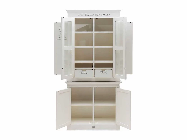 Rivièra maison new england fish market cabinet buffetkast - afbeelding 4 van  10