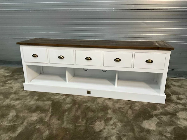 Rivièra maison newport flatscreen tv meubel - afbeelding 6 van  11
