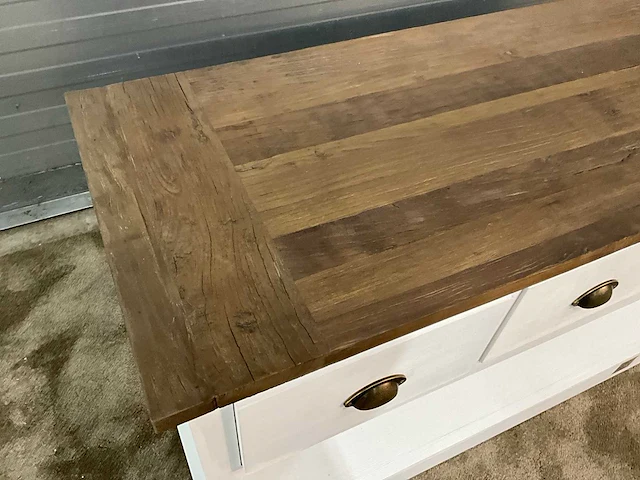 Rivièra maison newport flatscreen tv meubel - afbeelding 8 van  11