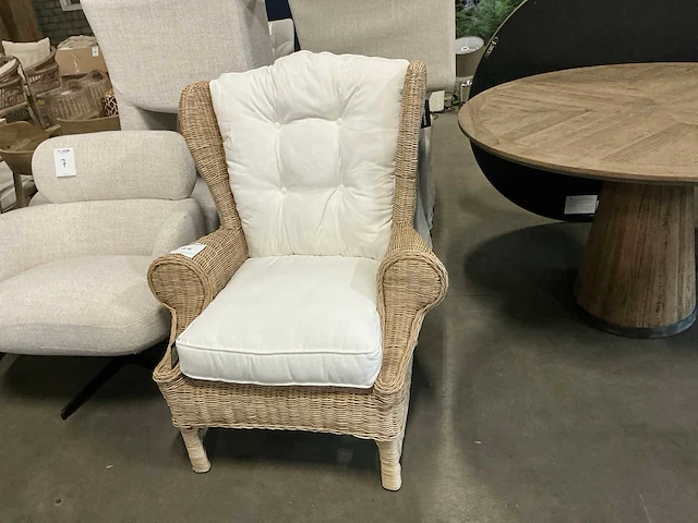 Rivièra maison nicolas fauteuil - afbeelding 2 van  3