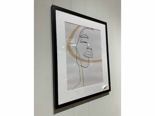 Rivièra maison paris model line drawing wanddecoratie - afbeelding 2 van  4