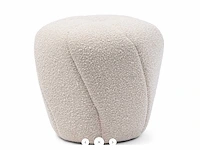 Rivièra maison perruche boucle poef - afbeelding 2 van  5
