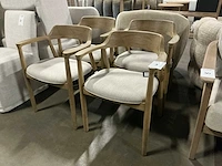 Rivièra maison puglia eetkamerstoel (4x) - afbeelding 1 van  5