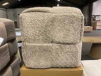 Rivièra maison qbic poef/voetenbankje - afbeelding 2 van  9