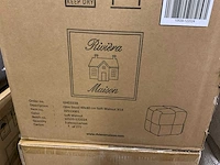 Rivièra maison qbic poef/voetenbankje - afbeelding 9 van  9