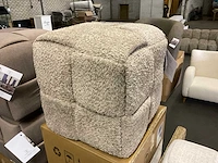 Rivièra maison qbic poef/voetenbankje - afbeelding 4 van  9