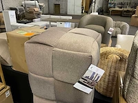 Rivièra maison qbic poef/voetenbankje - afbeelding 3 van  7