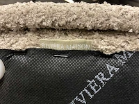 Rivièra maison qbic poef/voetenbankje - afbeelding 8 van  9