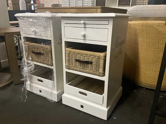 Riviera maison rangez en plus nachtkastje set van 2 - afbeelding 3 van  6