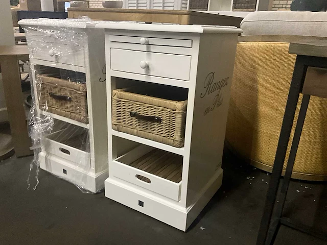 Riviera maison rangez en plus nachtkastje set van 2 - afbeelding 4 van  6