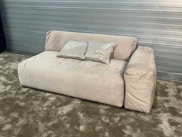 Rivièra maison raphael center xl suede loungebank - afbeelding 2 van  7
