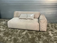 Rivièra maison raphael center xl suede loungebank - afbeelding 3 van  7
