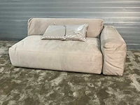 Rivièra maison raphael center xl suede loungebank - afbeelding 4 van  7