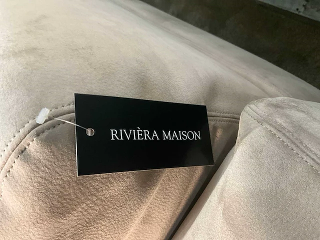Rivièra maison raphael center xl suede loungebank - afbeelding 6 van  7