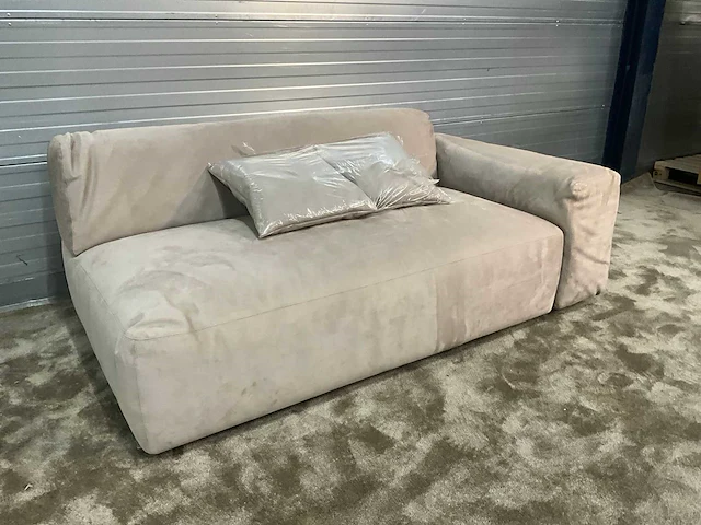 Rivièra maison raphael center xl suede loungebank - afbeelding 5 van  7