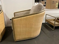 Rivièra maison rattan draaibare fauteuil (2x) - afbeelding 8 van  11