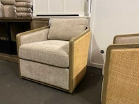 Rivièra maison rattan draaibare fauteuil (2x) - afbeelding 10 van  11