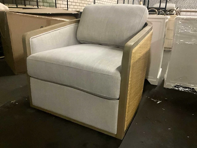 Riviera maison rattan draaifauteuil - afbeelding 1 van  7