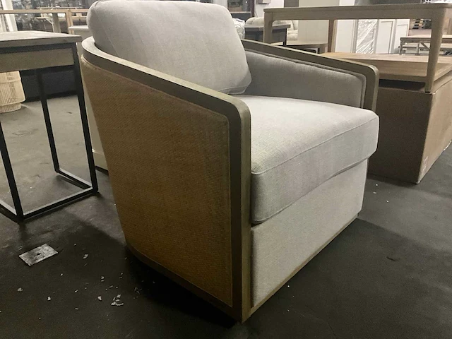 Riviera maison rattan draaifauteuil - afbeelding 5 van  7