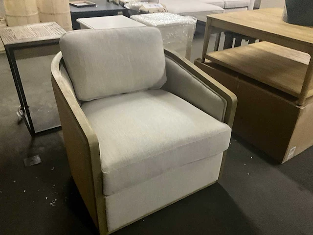 Riviera maison rattan draaifauteuil - afbeelding 6 van  7