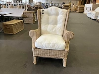 Riviera maison rieten fauteuil - afbeelding 3 van  10