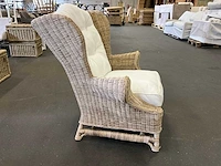 Riviera maison rieten fauteuil - afbeelding 6 van  10