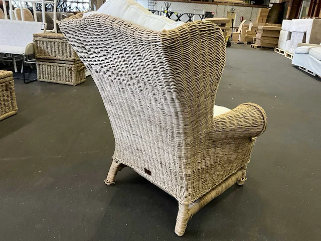 Riviera maison rieten fauteuil - afbeelding 7 van  10