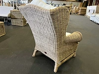 Riviera maison rieten fauteuil - afbeelding 7 van  10