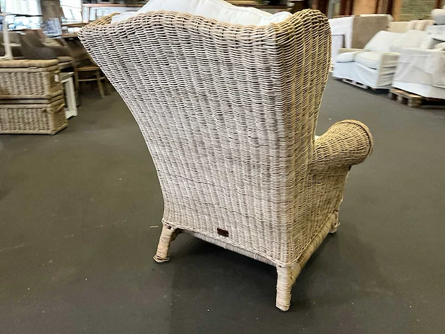 Riviera maison rieten fauteuil - afbeelding 8 van  10