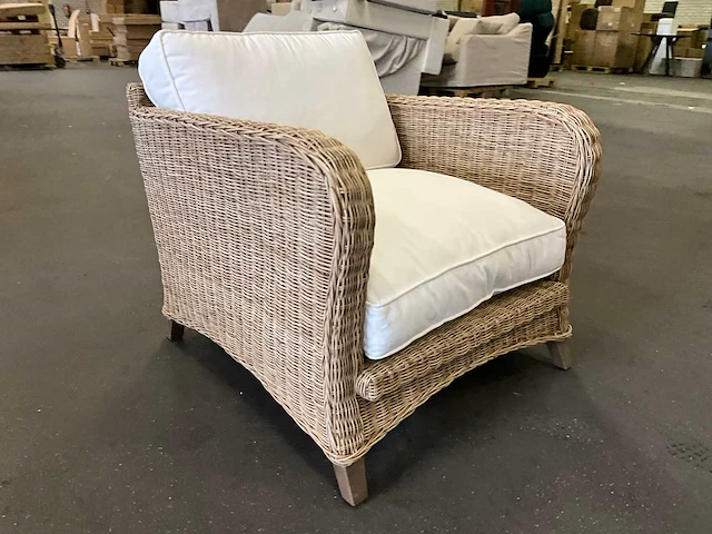 Riviera maison rieten fauteuil - afbeelding 5 van  10