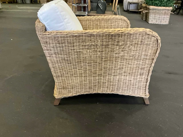 Riviera maison rieten fauteuil - afbeelding 8 van  10