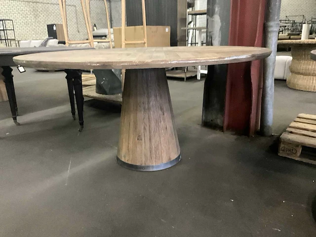 Riviera maison ronde eetkamertafel - afbeelding 2 van  8