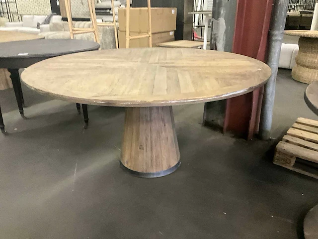 Riviera maison ronde eetkamertafel - afbeelding 4 van  8
