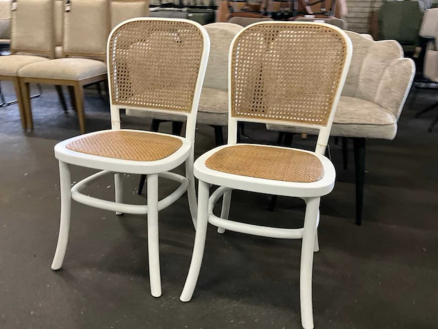 Riviera maison saint miquel houten eetkamerstoel - afbeelding 2 van  8