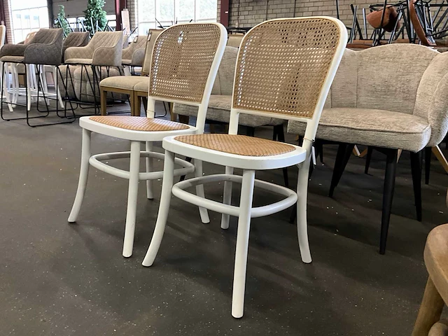 Riviera maison saint miquel houten eetkamerstoel - afbeelding 4 van  8