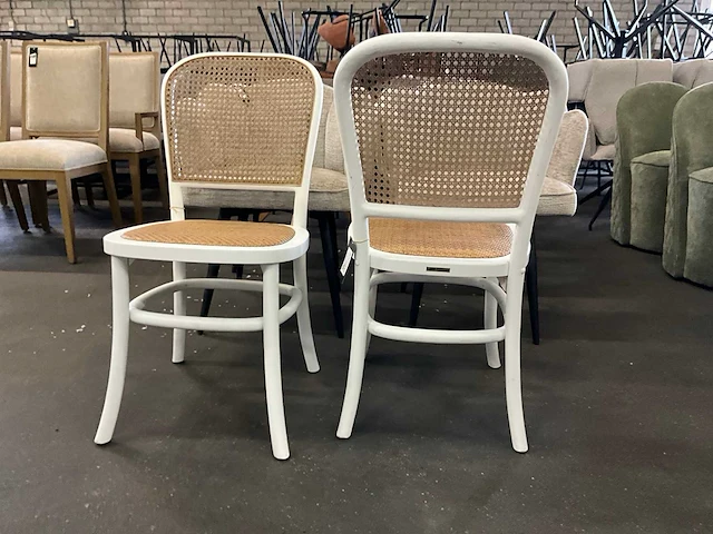 Riviera maison saint miquel houten eetkamerstoel - afbeelding 6 van  8