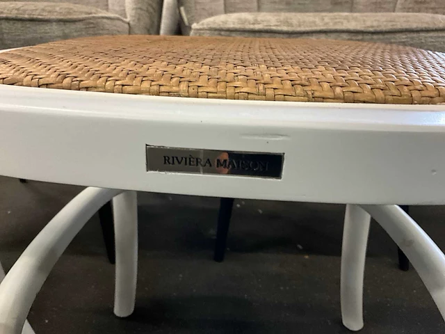 Riviera maison saint miquel houten eetkamerstoel - afbeelding 7 van  8