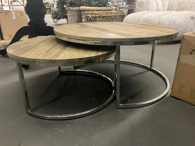 Riviera maison salontafel set van 2 - afbeelding 1 van  8