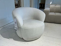 Rivièra maison san remo boucle fauteuil - afbeelding 2 van  5