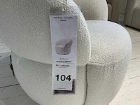 Rivièra maison san remo boucle fauteuil - afbeelding 4 van  5