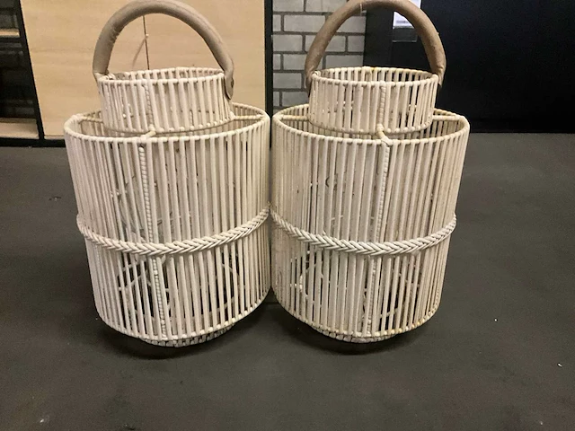 Riviera maison set van 2 windlichten - afbeelding 1 van  6