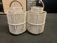 Riviera maison set van 2 windlichten - afbeelding 1 van  6