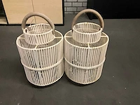 Riviera maison set van 2 windlichten - afbeelding 3 van  6